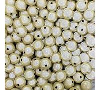XJHDS 60/100/200/300/600 pièces 4-30mm Perles réfléchissantes Illusion 3D Perles Miracles Broderie Perles acryliques pour la Fabrication de Bijoux Jolies sous la lumière