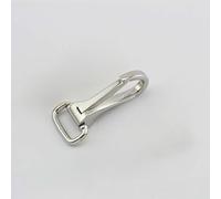 XJHDS 65-17MM 10 pièces Mousqueton doré Fermoir pivotant Anneaux en D mousquetons pivotants pour Relier la Laisse de Chien, Collier Sac Sangle Accessoires de Bricolage