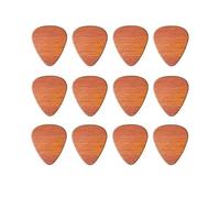 XJHHS Bois Couleur 20 pièces Celluloïd Peint Médiators Collier Guitare Acoustique 046mm 071mm Électrique pour Basse Classique Ukulélé