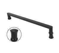 XJHOME Poignée de Porte de Douche de 400mm / 440mm | Trou de 40cm / 44cm à Trou | Poussez et Tirez la poignée de la Porte de la Porte en Acier Inoxydable (Size : 400mm)