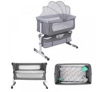 XJING-Berceau Bébé 3 en 1 relevable et multifonctionnel portable grand espace pour 0-36 mois (moustiquaire incluse)