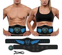 XJJAUGKLY EMS Appareil de musculation abdominale avec 10 modes et 39 niveaux d'intensité