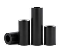 XJJDCB 400 Entretoises Nylon Noires M2.5 Rondes pour PCB et Électronique