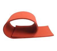 XJJDCB Panneau de Mousse de Silicone résistant aux Hautes températures 500Mm×500Mm Épaisseur 1Mm-10Mm Absorption des Chocs Isolation Thermique Joint d'étanchéité 1PC,10mm