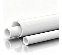 XJJDCB Tube PVC Rigide Blanc 1 m Ø16-315 mm pour Plomberie Bricolage DIY