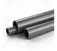 XJJDCB Tube PVC Rigide Gris 1 m Ø16-200 mm pour Plomberie et Bricolage,32x2mm 5 pcs