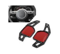 XJJJWL Paddle Shifter Extensions pour A3 pour A4 pour A5 pour A6 pour A7 pour A8 pour Q3 pour Q5 pour Q7 pour TT pour TTS Extension Palette Changement Vitesse Volant De Voiture(Forged Pattern)