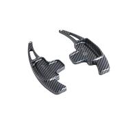 XJJJWL Palette Vitesse Au Volant pour Benz pour A B E pour GLK pour GL pour SLK RM Classe ABS Palette Changement Vitesse Au Volant Voiture Étendue Manette Vitesse Palette(Carbon Fiber)