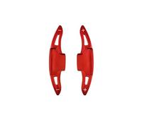 XJJJWL Palette Vitesse Au Volant pour Ford pour Explorer pour Lincoln pour Aviator Navigateur pour Nautilus pour Continental 2021 2022 Extension Changement Volant Voiture Manette Vitesse Palette(Red)