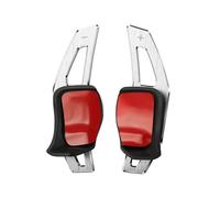 XJJJWL Palette Vitesse Au Volant pour VW pour Golf 6 pour MK5 MK6 pour Jetta pour GTI R20 R36 pour CC pour Scirocco Extension Manettes Vitesse À Palettes Au Volant Manette Vitesse Palette(Silver)