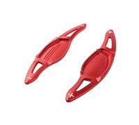 XJJJWL Palettes Changement Vitesse Volant Voiture pour RS3 pour RS4 pour RS5 2017-2020 pour R8 pour TT pour RS 2016-2020 2 Pièces Extension Palette Changement Volant De Voiture(Red)