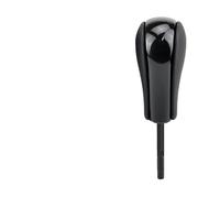 XJJJWL Pommeau Levier Vitesse Pommeau De Levier De Vitesse Automatique en Fiber De Carbone pour E39 E46 E53 E60 E61 E63 E64 E83 E81 E82 E87 E90 E91 E92 E93 Gear Shift Knob(-03-Black- Short)