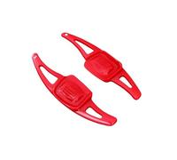 XJJWL Palette Vitesse Au Volant pour VW Golf 7, Golf 8, CC, Teramont, PHIDEON, TAYRON, Passat - Changement Volant Voiture Manette (Rouge)
