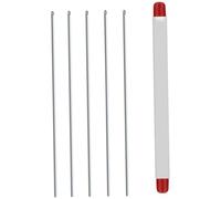 XJKLBYQ 5pcs ou Outil de Plate-Forme d'appât de pêche en Fil d'or, gréement pêche en Acier Inoxydable à Aiguille à Aiguille, kit plaqueur Poisson Portable et Pratique, Plates-Formes