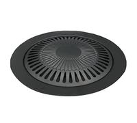 XJKLBYQ Assiette de Grill antiadhésive, Grill BBQ coréen, Plateau de Grill, Grille-Ciel Rond.