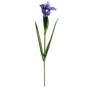 XJKLBYQ Boulage Artificiel Iris Fleur Fausse Simulation Bouquet Mariage Bride Decoration Purple, Iris Artificiel