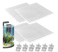 XJKLBYQ Couvercle de réservoir 12x12fish, 4pcs Remplacement du Couvercle d'aquarium, Aquarium Coud Hood Fish Top Couver