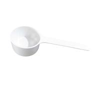 XJKLBYQ Cuillère à mesurer en Plastique, cuillère à café, protéines, Lait en Poudre, cuillère de Cuisine, Outil, cuillère à café Blanche, 8ML