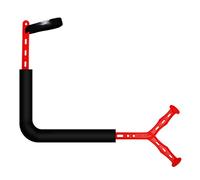 XJKLBYQ Entraîneur de Swing de Golf, Aide à la Correction la Posture en Plastique pour Les débutants et Les Pros, améliorer la Vitesse Swing et la précision, Outil Pratique Portable (Rouge)