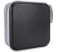 XJKLBYQ Holder CD CD BACLE DVD DVD Binder DVD Organisateur Sac de rangement Album Plastic dur 40 Capacité Portable Black, DVD Organizer Sac