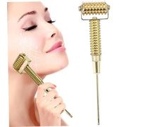 XJKLBYQ Outil de Massage de réflexologie faciale, Stylo d'acupuncture rétractable, Stylo sonde à Oreille à Pointe Double tête Double tête en Acier Inoxydable