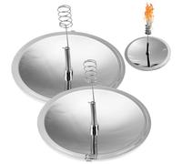 XJKLBYQ Outil de Survie du démarreur de feu, 2pcs Starter à feu Solaire Rapide et sécurit