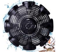 XJKLBYQ Piège d'écrevisses, Receveur de vracas en Plastique Respirant à 8 Trous, Filet de pêche Portable pour Les crevettes/Crabe/anguille