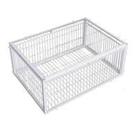 XJKLBYQ Pigeon d'entrée à Deux canaux à Deux canaux, Pigeon de Conception l'épreuve d'échappement Coop, Cage 'Oiseau extérieur avec puits de lumière pour Les fermes Barns Gardens Comeurs