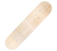 XJKLBYQ Pont de Planche à roulettes à Blanc, Pont Double concave de 24 Pouces 7 Pouces, pour l'art Bricolage, Planche roulettes personnalisée