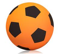 XJKLBYQ Sponge Football, Soccer Soccer for Kids Taille 5 PU Football Absorption Small Lightweight Soft Noise Reduction for Training Kids Toys, Orange