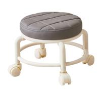 XJKLBYQ Tabouret avec Roues, Tabouret à roulettes Bas, Chaise de Tabouret de siège à Rouleau Bas de 10,2 Pouces, Tabouret de siège Roulant pour Le Bureau de Garage du Bureau à Domicile