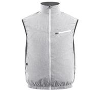 XJKLBYQ Veste de refroidissement, gilet de refroidissement avec 2 ventilateurs Veste ventilateur protection UV protection UV à ventre avec un ventilateur à bas bruit bas bruit chemise climatisé