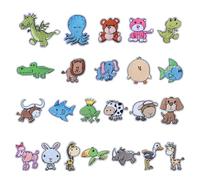 XJLyaya 23 Pièces Patch Thermocollant, Ecusson a Coudre, Patch Thermocollant Vetement, Écusson à Coudre, Pour Vêtements, Robes, Pantalons, Chapeaux, Jeans, Accessoire De Bricolage