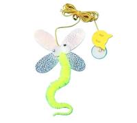 XJPXFQ Jouets for Chat de Compagnie élasticité rétractable Porte Suspendue Type Jouet interactif for Chaton Souris Herbe à Chat Jouet Corde à gratter Cadeau for Animal de Compagnie(27)