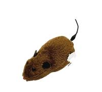 XJPXFQ Jouets for Chat Teaser Souris de Simulation mécanique sans Piles Entraînement de Chat d'intérieur Jouets en Peluche interactifs Rat en Mouvement for Animaux de Compagnie(Brown Mouse)