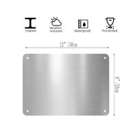 XJPXFQ Plaque en métal vintage avec inscription « A Man Riding A Bike On A Track » - 20,3 x 30,5 cm