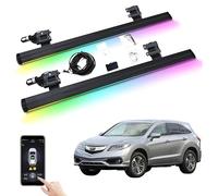 XJPZFC Marchepieds électriques rétractables compatibles avec l'ACURA RDX 2011-2018 | Marchepieds latéraux antidérapants à déploiement Automatique et Barres Nerf en Aluminium aéronautique(with Light)