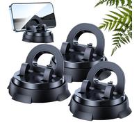 XJQ Peeynner Phone Holder, Intelligent Suction Cup Multifunction Console with Navigation, 360° Adjustable One-Hand Operation, Anti-Slip, Easy-Installation (3pcs)