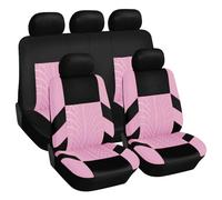XJQHK Ensembles de Housses de Siège Voiture pour Suzuki Celerio Basic/Club/Comfort 2014-2020 2021 2022 2023 2024 2025, Auto Sieges Housse de Protection Avant Arrière Confortables Couvre Sieges