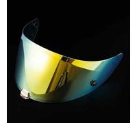 XJQHK Visière Casque Moto pour HJC Rpha11 Rpha70, Anti-UV Visière Intégrale, Lentille Casque de Bouclier Vent Moto,Normal-A Gold Plating