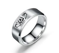 XJruixi Anime Bague Cosplay Fête Hommes Femmes en Acier Inoxydable Bague Bijoux Accessoire Accessoires Cadeau