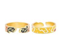 XJruixi Anime Ring Cosplay Adjustable Opening Unisex Rings Jewelry Prop Accessories Gift