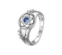 XJruixi Anime Saint Seiya Ring Knights of The Zodia Pegasus Cosplay Unisex Adjustable Rings Jewelry Accessories Props Gift