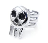XJruixi Anime Soul Eater Death The Kid Cosplay Rings Unisexe Adjustable Ring Prop Accessoires Bijoux
