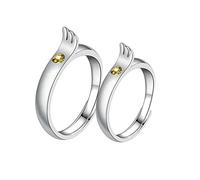 XJruixi Anime Weathering with You Rings Cosplay Morishima Hodaka Amano Hina Couple Lover Ring Wedding Jewelry Gift Prop Accessories