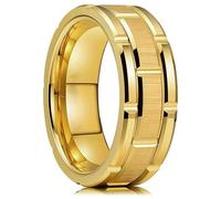 XJruixi Classique Viking Grain De Bois Anneaux pour Hommes Anniversaire Fête Bijoux Accessoires Cadeau Stainess Acier Hommes Bagues