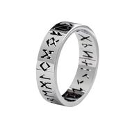XJruixi Vintage 6mm Out Odin Nordique Viking Anneaux pour Hommes Mots Bague Mariage Bijoux Cadeaux de la Saint-Valentin