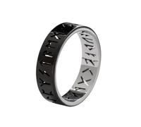 XJruixi Vintage 6mm Out Odin Nordique Viking Anneaux pour Hommes Mots Bague Mariage Bijoux Cadeaux de la Saint-Valentin
