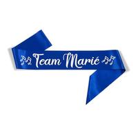 XJSDI 160 cm 2 pcs Team Mariée Bride Sash Hen Party Sash pour Douche Nuptiale Bachelor Bridal Party Ceintures Demoiselle d'honneur Ceintures Team Bride Sash