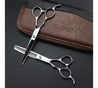 XJST Ciseaux De Coiffure À Gauche De 6,0 Pouces, Ciseaux De Coiffure Et Ciseaux De Coiffure Professionnels, Cisailles De Coupe, pour Coiffure, Salon, Maison,6.0 inch